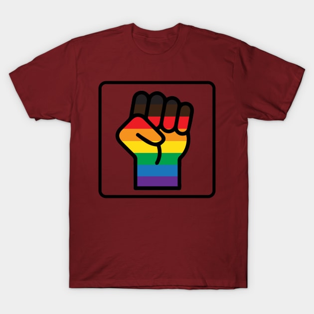 Black Pride T-Shirt by DorothyGoesGlamping